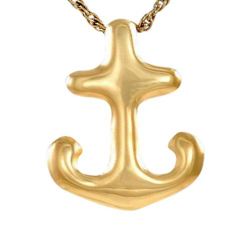 Fishing Anchor Keepsake Pendant II